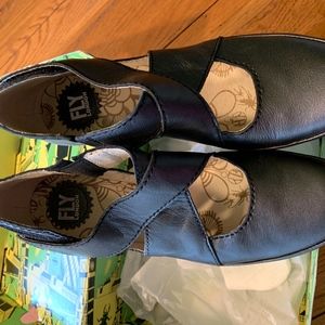 Fly London YOGO Crisscross Wedges New in Box